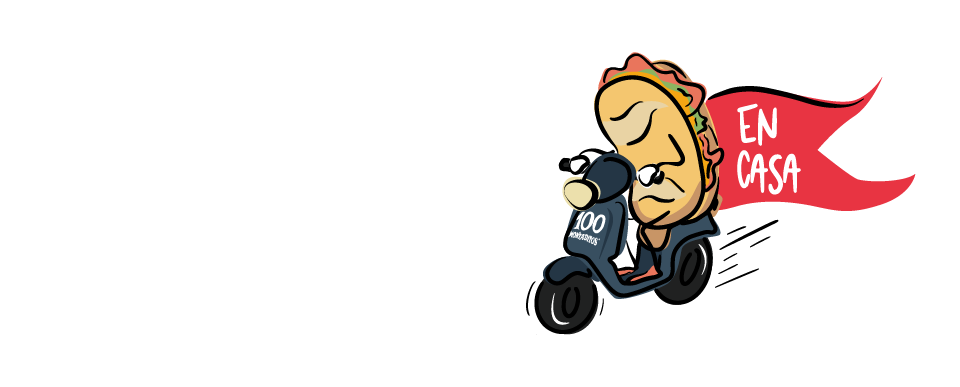 Logo 100m en casa